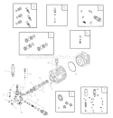 Page B Diagram and Parts List for 020364-1  Briggs and Stratton Pressure Washer